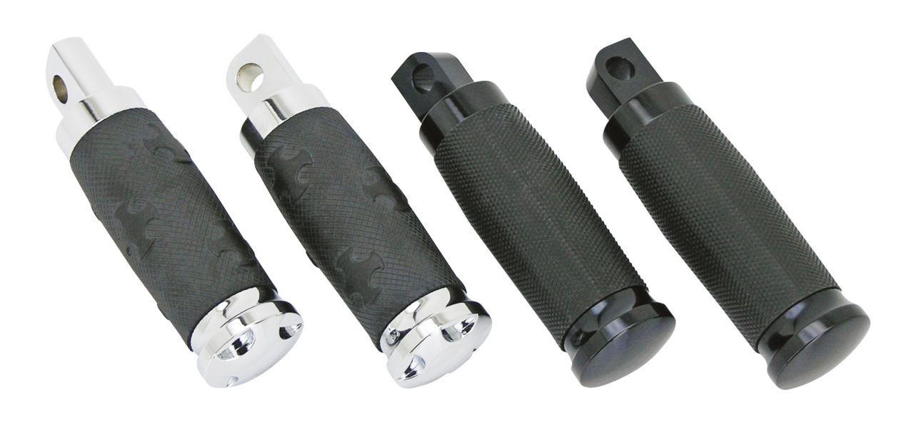 TORNADO II MALE MOUNT RIDER AND PASSENGER PEGS | Dyna | FXR | Softail | Sportster