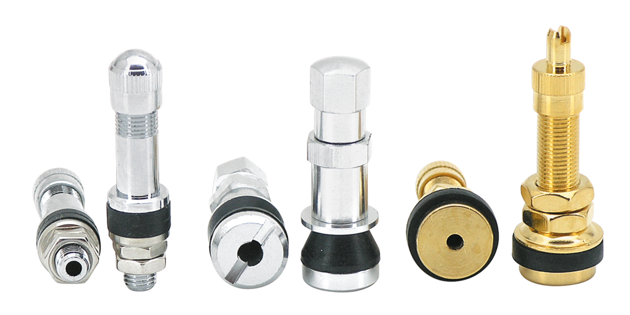 TUBELESS TIRE VALVES