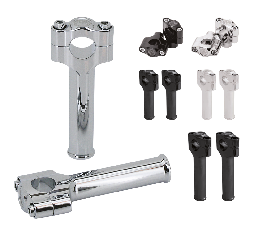 "ROLAND SANDS DESIGN" MOTO-X RISERS | Big Twin | Dyna | FX | FXR | Servi-Car | Softail | Sportster | Touring | Trike