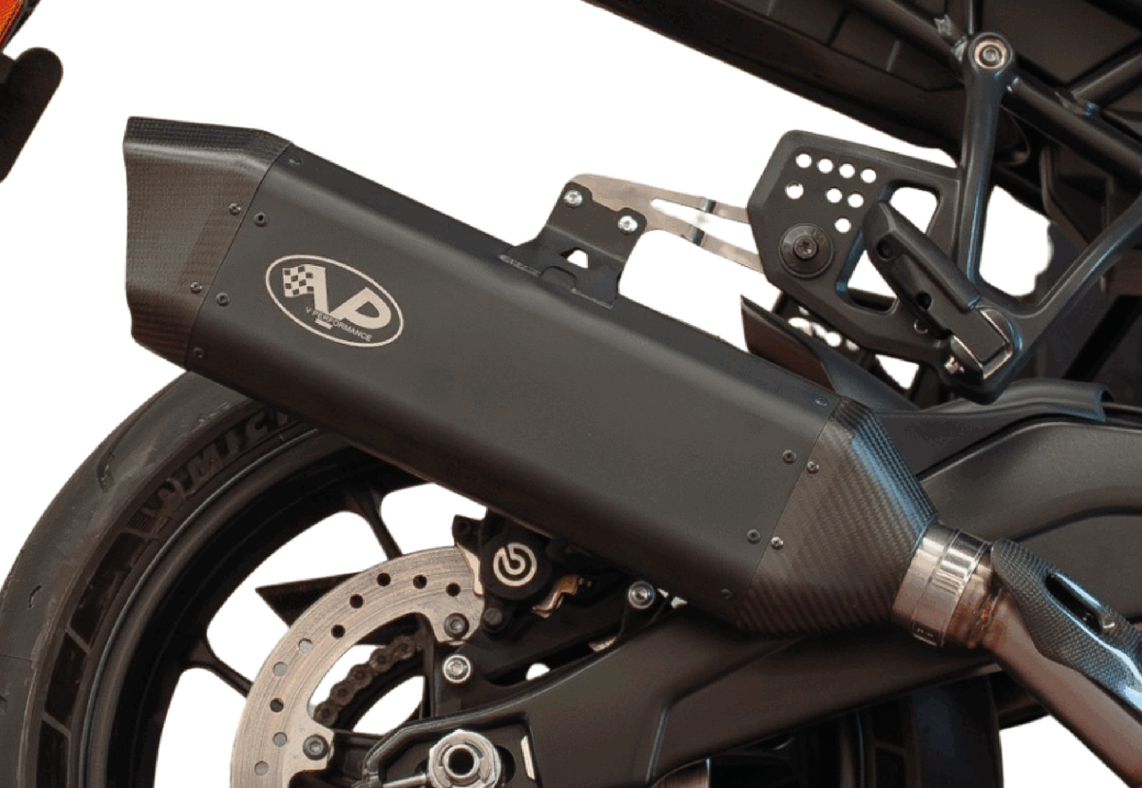 V-PERFORMANCE SLIP-ON MUFFLER FOR PAN AMERICA | Adventure Touring