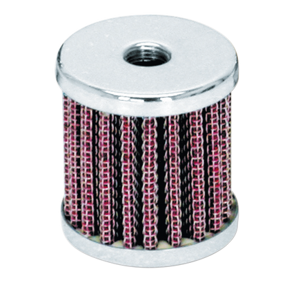 CHROME BREATHER FILTERS