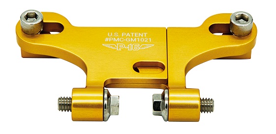 P16 POWERPLANT GAUGEMOUNT FOR RISERS | Big Twin | Dyna | FX | FXR | Servi-Car | Softail | Sportster | Touring | Trike