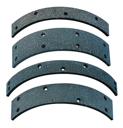 BIG TWIN 1936-1957 REAR BRAKE PARTS - GZP Brake shoe pair asb.free BT38-e58 | Big Twin