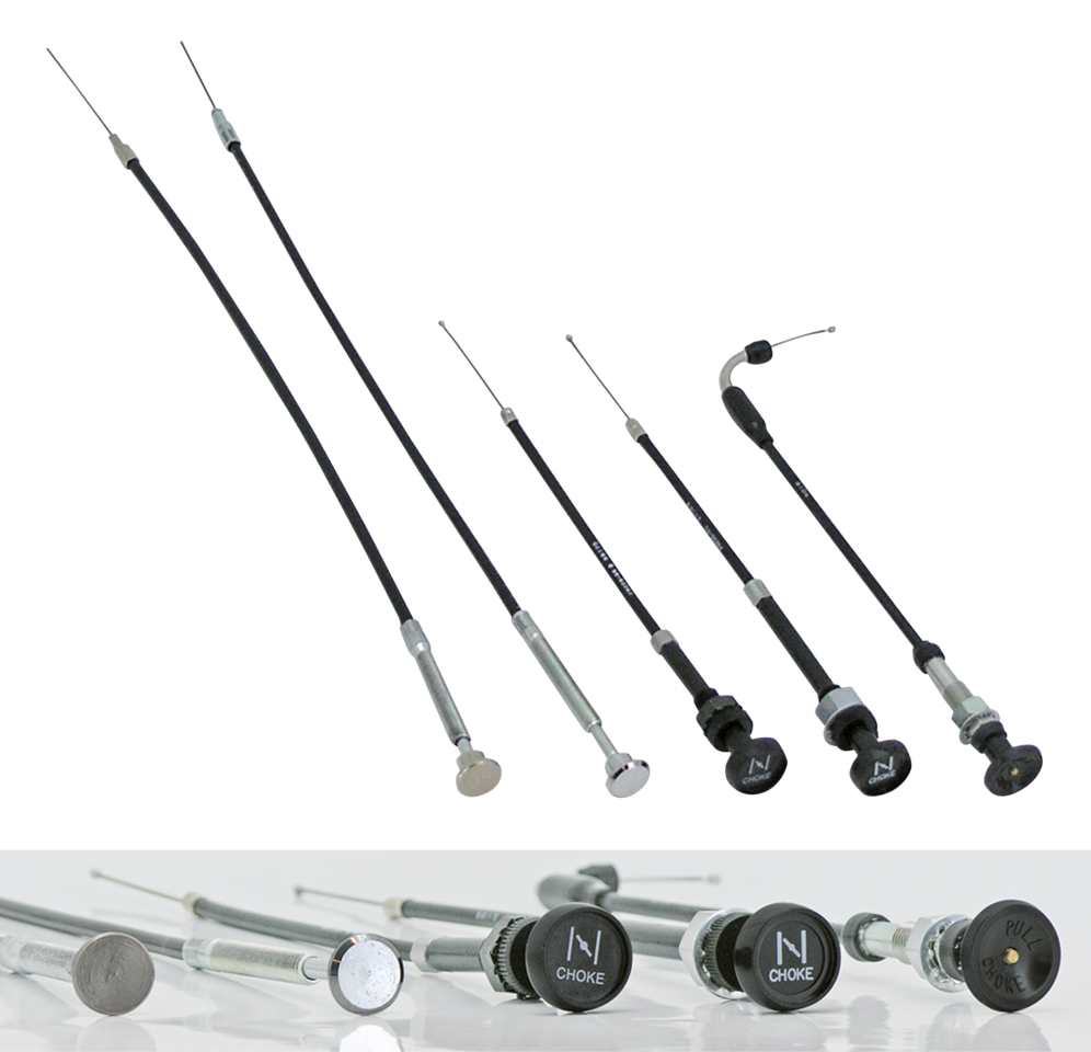 CHOKE AND/OR ENRICHENER CABLES | Dyna | FXR | RS | Softail | Sportster | Touring | Tube frame
