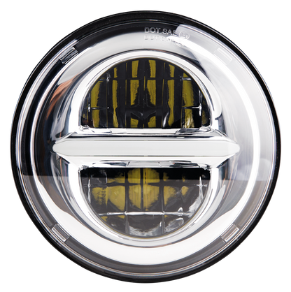 "THE BAR" NIGHTLIGHTER 5 3/4" LED HEADLIGHT UNIT | Dyna | FXR | Scout | Softail | Sportster | Street | V-Rod