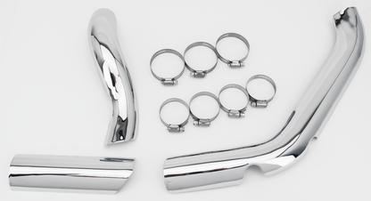 V-TWIN STOCK STYLE 2-IN-1 HEADERS FOR SHOVELHEAD | Big Twin | Touring