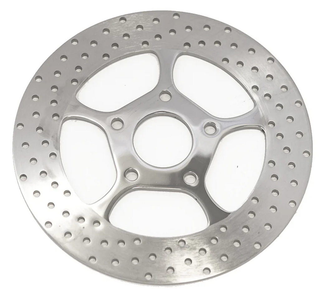 TOLLE CHROME FIVE SPOKE DISC ROTORS