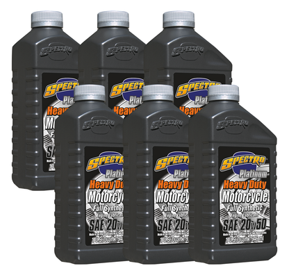 SPECTRO PLATINUM FULL SYNTHETIC SAE 20W50 MOTOR OIL