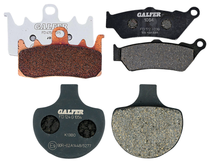 GALFER FRONT DISC BRAKE PADS | Adventure Touring | Challenger | EV | FTR | Pursuit | RH Sportster | Touring