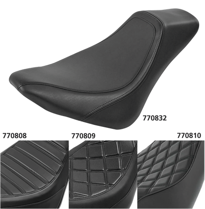 C.C. RIDER SOLO SEAT FOR MILWAUKEE EIGHT SOFTAIL | Softail | Touring