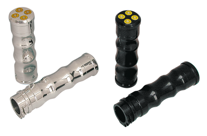 "MAGNUM .38 POLICE SPECIAL" BILLET ALUMINUM GRIP SETS BY RBS | Big Twin | Dyna | FX | FXR | Softail | Sportster | Touring | Trike | V-Rod | XR