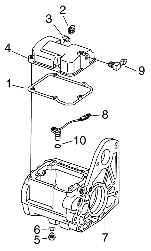 EVOLUTION SOFTAIL 5-SPEED TRANSMISSION HOUSINGS AND PARTS - GZP Transmission Top cover BT87-99

All Quantities marked with * are sold to dealers in 5, 10 or 25 packs | FXR  |  Softail  |  Touring