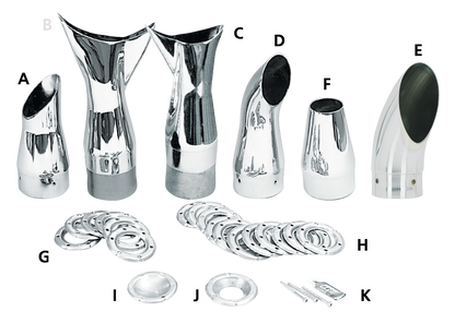 ACCESSORIES AND REPLACEMENT PARTS FOR 3" INTERNAL DISC SERIES