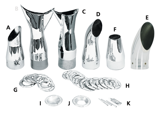 ACCESSORIES AND REPLACEMENT PARTS FOR 3" INTERNAL DISC SERIES