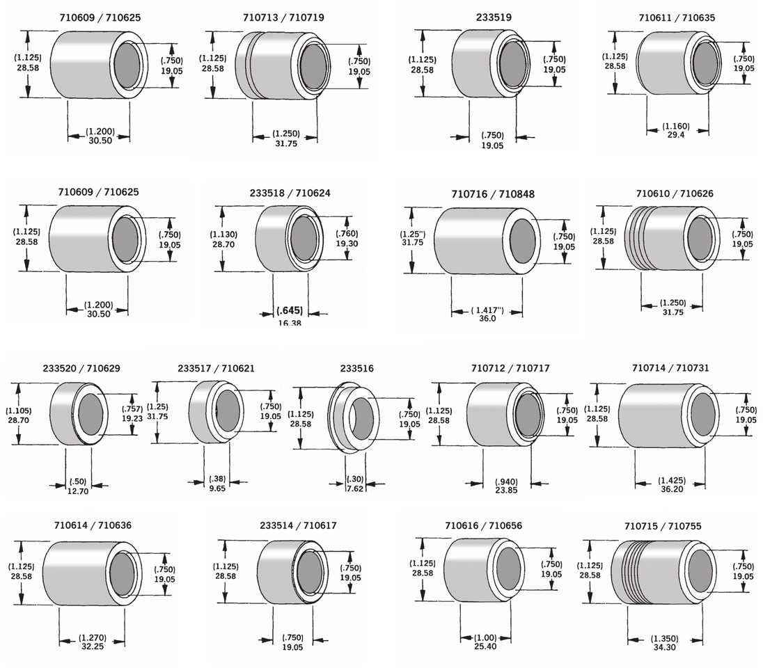 AXLE AND WHEEL SPACERS | Dyna | Softail | Touring