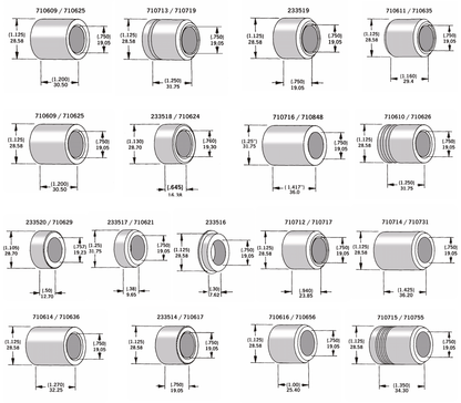 AXLE AND WHEEL SPACERS | Dyna | Softail | Touring