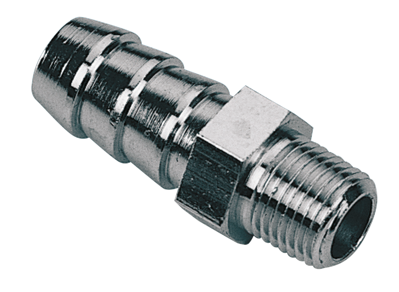 CHROME OIL LINE FITTING | Big Twin | FX | Sportster