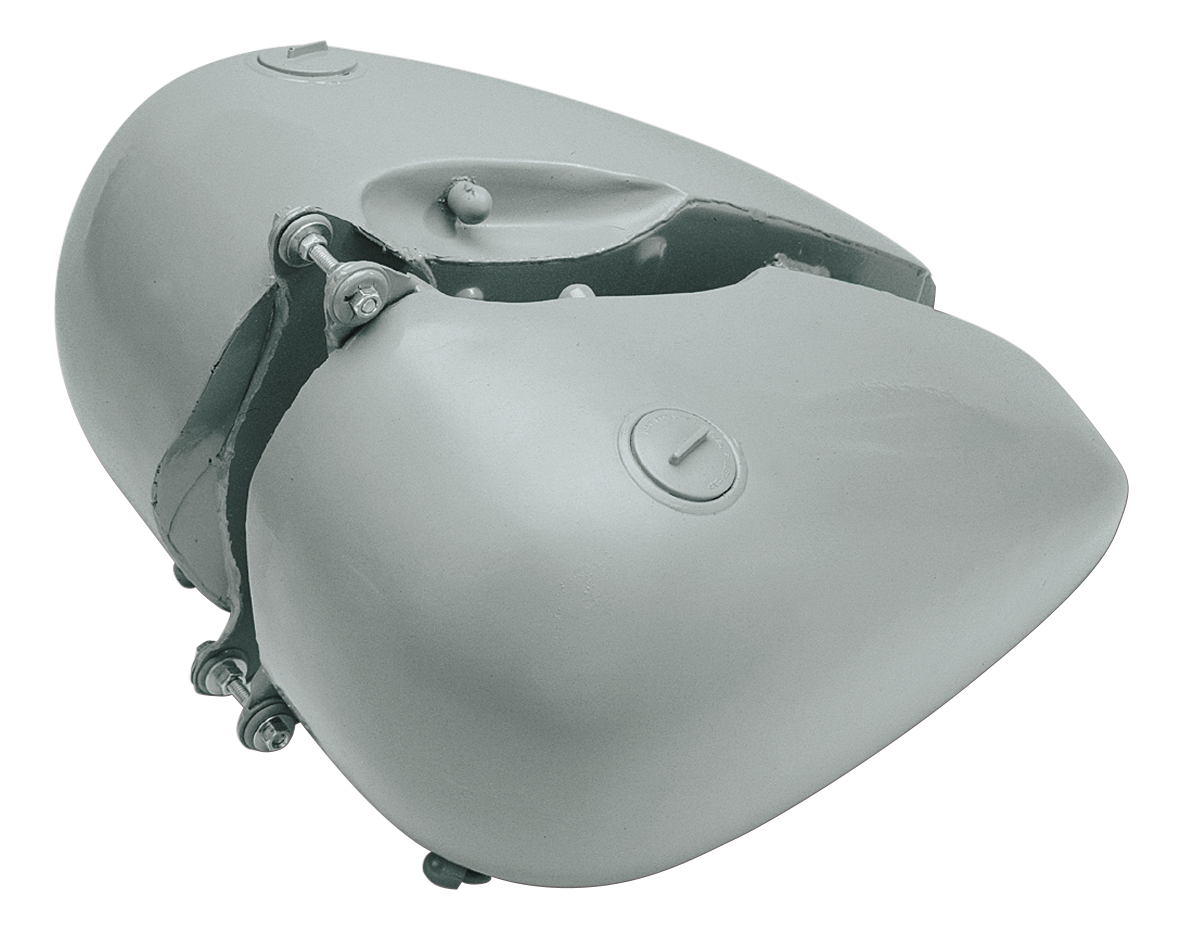 "KING" 6 GALLON FLAT-SIDE FAT BOB TANK (style B)