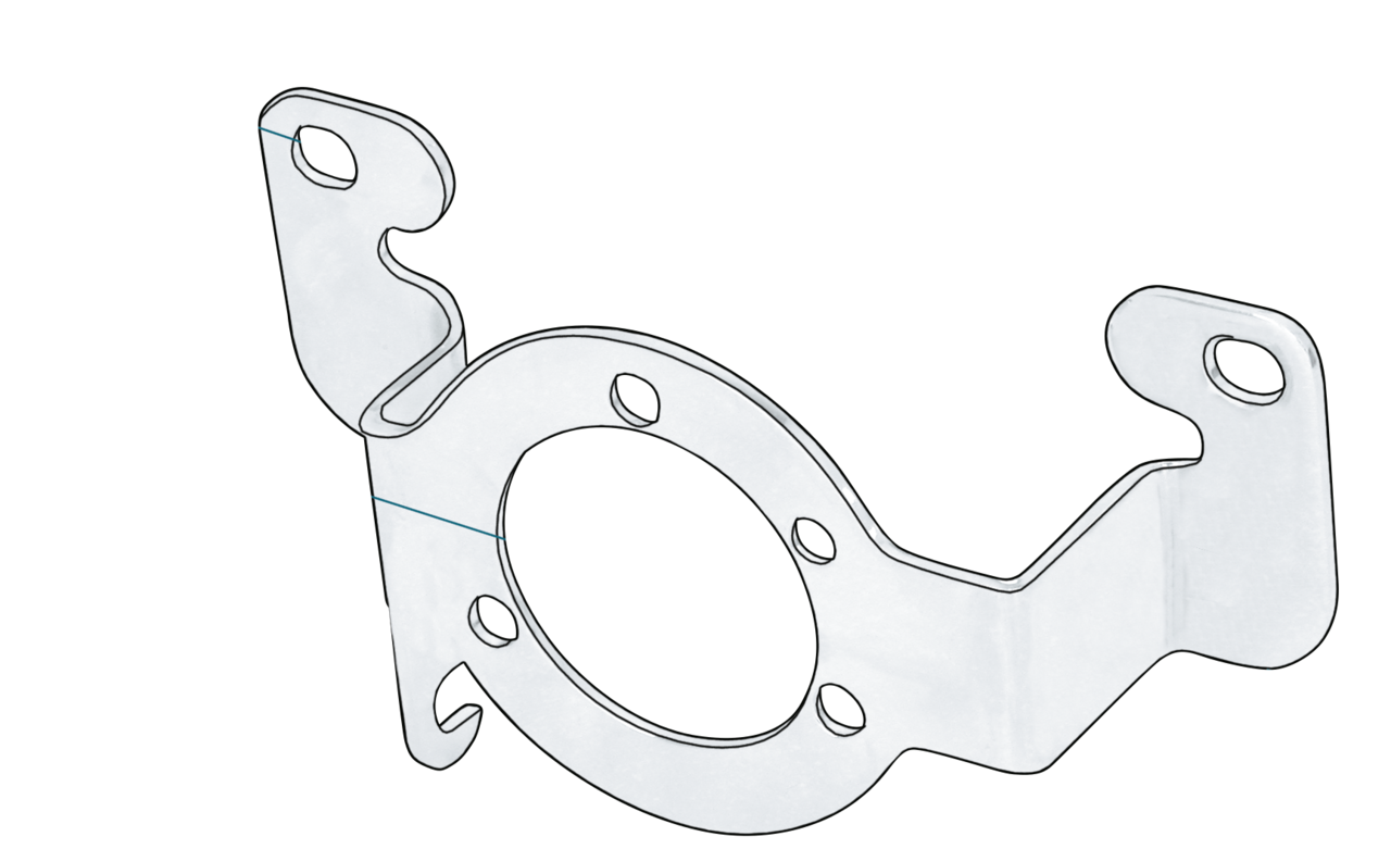 AIR CLEANER & CARBURATOR SUPPORT BRACKETS | Sportster