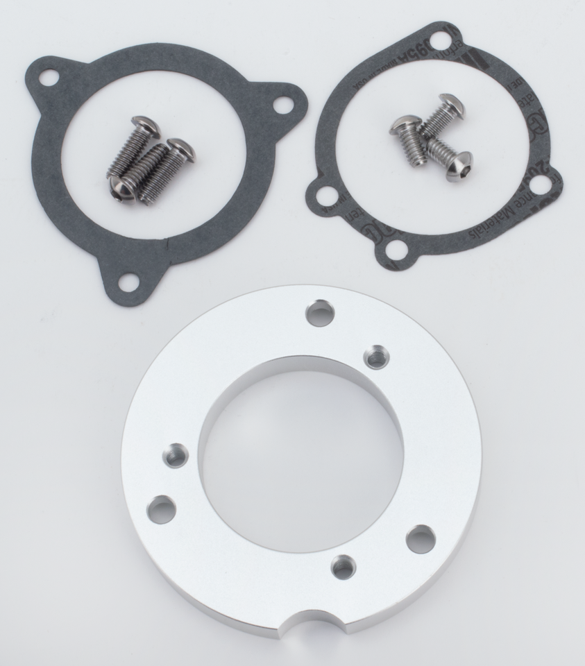 AIR CLEANER SUPPORTS & ADAPTERS FOR 2008-2017 THROTTLE-BY-WIRE TWIN CAM | Dyna | Softail | Touring | Trike