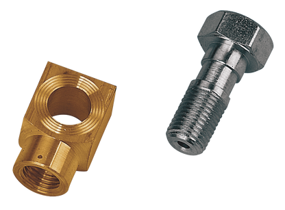 WHEEL CYLINDER SWIVEL FITTING AND BOLT | Big Twin