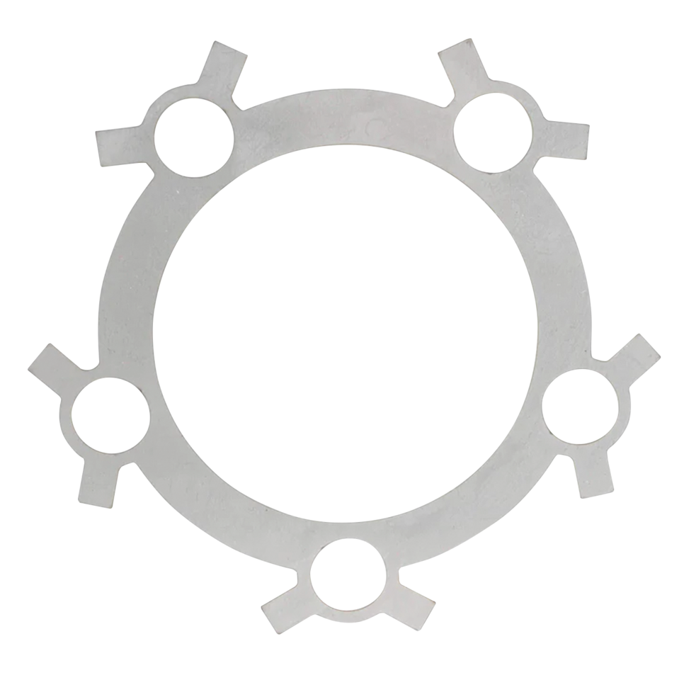 LOWBROW CUSTOMS REAR SPROCKET TAB WASHER | 45" | Big Twin | Chief | Cross Roads | Dyna | FX | FXR | Hammer | Judge | KH | KR | RS | Servi-Car | Softail | Spirit | Sportster | Touring | Tube frame | V-Rod | Vegas | Vision | XB | XR
