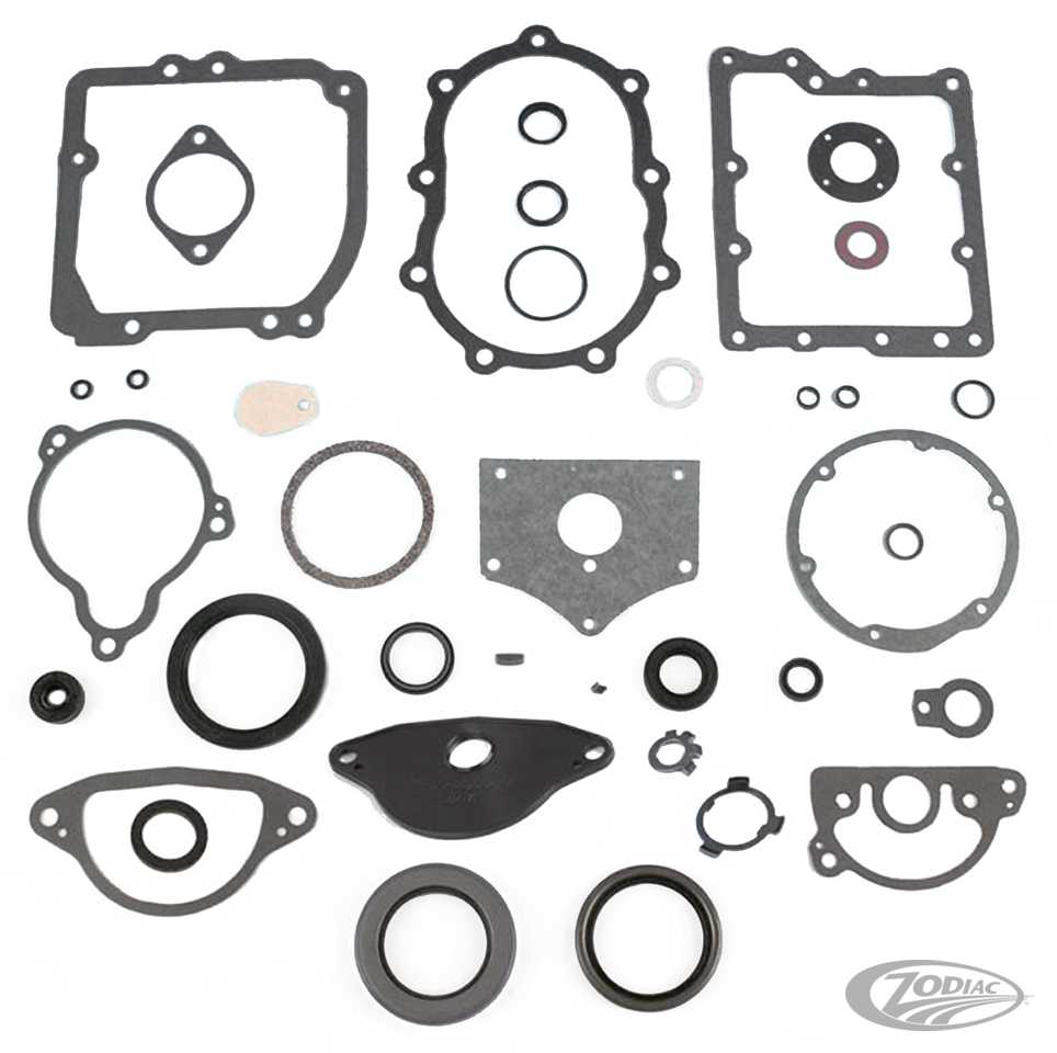 1952-1979 FOOT SHIFT RATCHET TOP - Transmission gasket &amp; seal set BT36-86 | Big Twin  |  FX  |  Touring