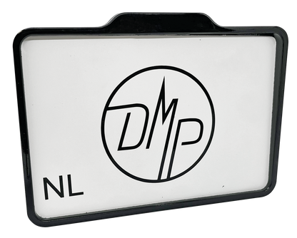 LICENSE PLATE FRAME WITH LICENSE PLATE ILLUMINATION