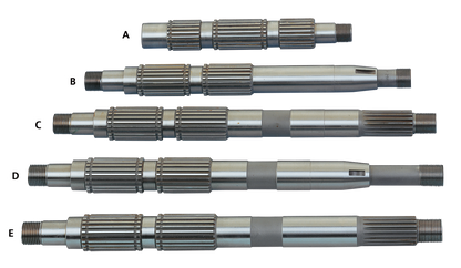 TRANSMISSION PARTS FOR 1979-1993 5 SPEED BIG TWIN - Andrews mainshaft 5-Spd BT80-84 | FXR  |  Touring