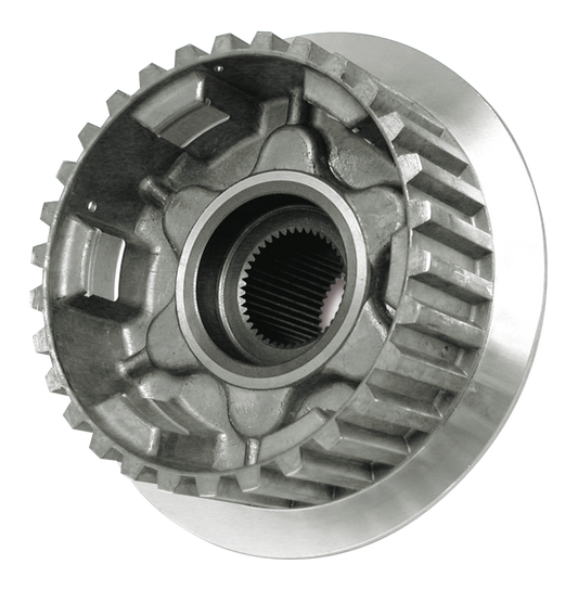 INNER CLUTCH HUB - Inner clutch hub

Precisely machined replace­ment inner clutch hub for 4 Speed Evolution Sportster late 1984-1990. Meets the OEM specifications (OEM 36785-84). | Sportster