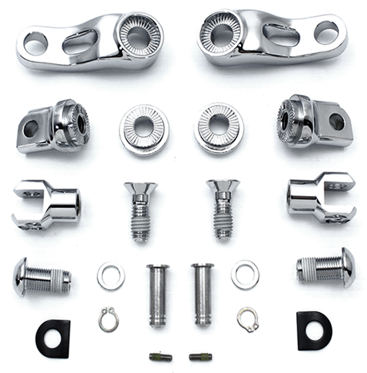 ADJUSTABLE PASSENGER PEG MOUNTS | Dyna | FX | FXR