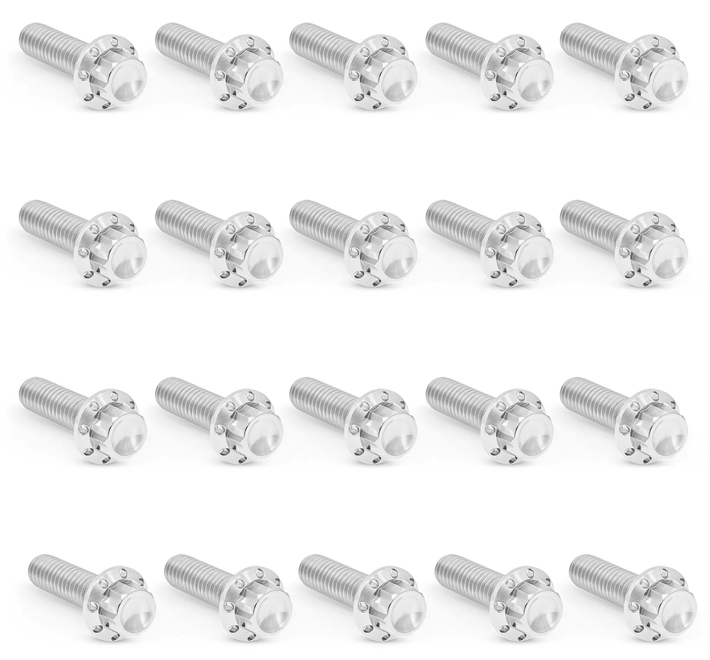 ROCKER BOX COVER TITANIUM 12-POINT BOLT KITS