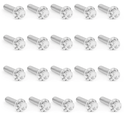 ROCKER BOX COVER TITANIUM 12-POINT BOLT KITS