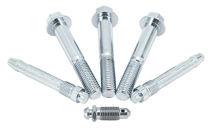 CHROME FRONT AND REAR BRAKE CALIPER HARDWARE | Dyna | FXR | Softail | Sportster | Touring | V-Rod