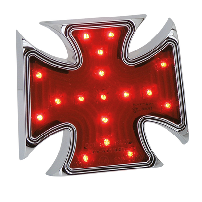 CHROME BILLET MALTESE STYLE LED TAILLIGHT