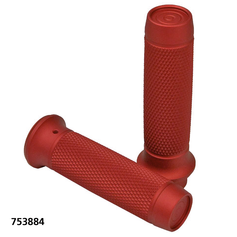 BRASS BALL CYCLES HANDLEBAR GRIP SETS | Big Twin | Dyna | FX | FXR | Softail | Sportster | Touring | Trike | V-Rod | XR