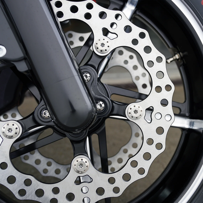 ARLEN NESS TITANIUM FLOATING ROTOR HARDWARE | Dyna | V-Rod