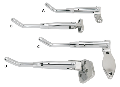 SHOW CHROMED ADJUSTABLE KICKSTANDS | Softail