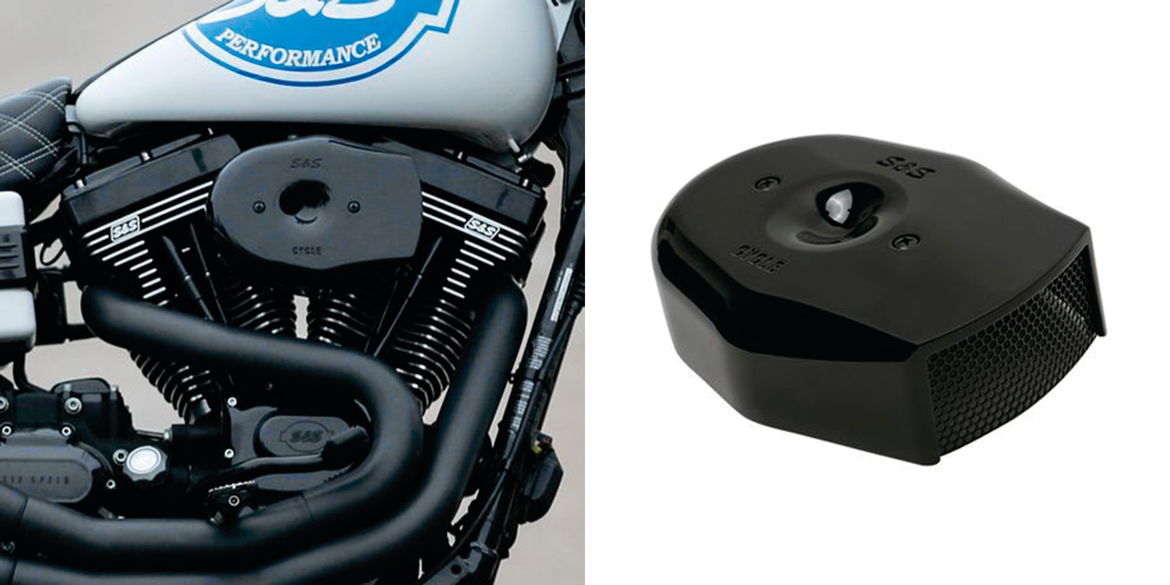 S&S STEALTH TRIBUTE AIR CLEANER | Dyna | Softail | Touring