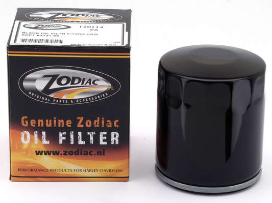 X-WEDGE OIL FILTER & OIL FILTER BRACKET - GZP Black oil filter BT99-UP #63731-99 | Dyna  |  Softail  |  Touring  |  Trike
