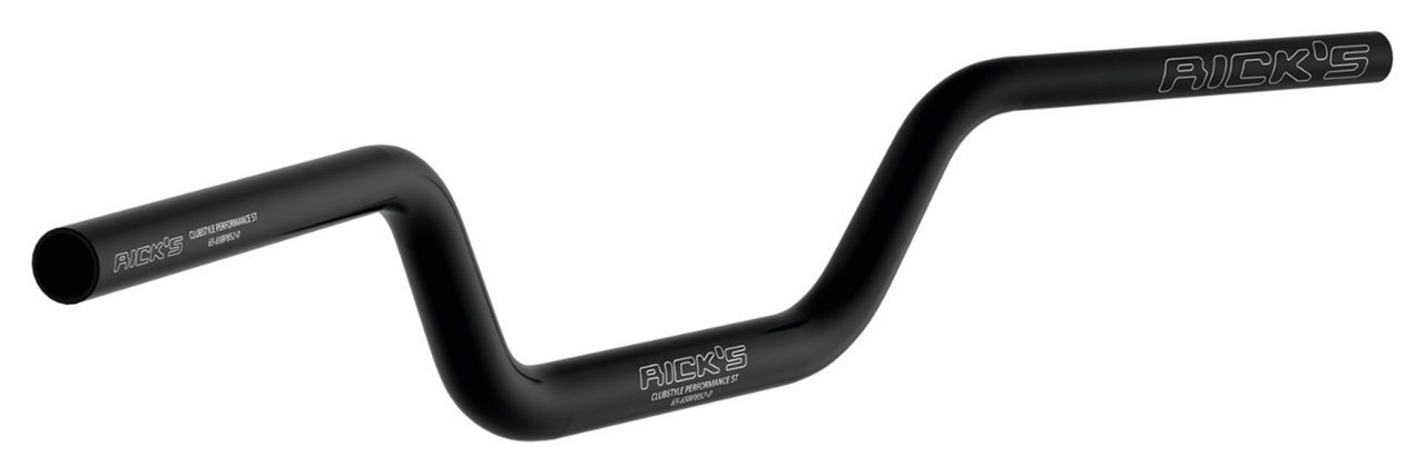 RICK'S ALUMINUM CLUBSTYLE HANDLEBARS | Dyna | Softail | Touring | Trike