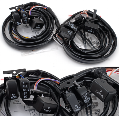ERGONOMIC HANDLEBAR SWITCHES FOR 1996-2013 MODELS | Dyna | FXR | Softail | Touring | V-Rod