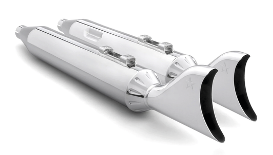 4" (108MM) SHARKTAIL SLIP-ONS | Touring