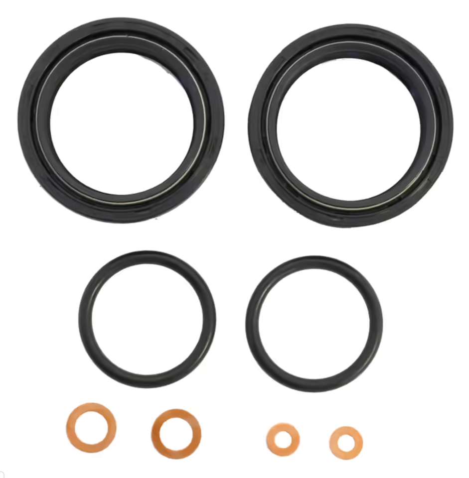 FRONT FORK OIL SEALS/KITS - Fork oil seal set XL71-72 FX71-72

Complete front fork seal kits contain all required oil seals, o-rings and seal washers to completely rebuild your front fork. | FX  |  Sportster