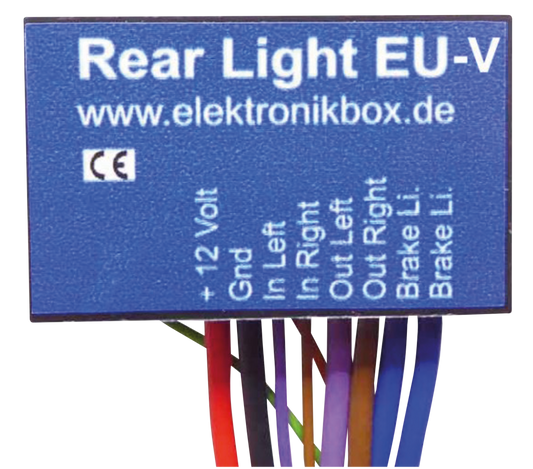 US TO EU TAILLIGHT CONVERSION MODULE | Chief | Dyna | Scout | Softail | Sportster | Street | Touring | Trike