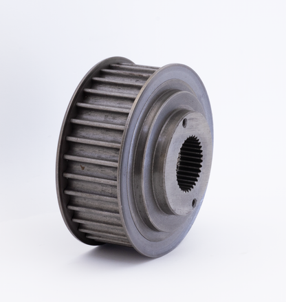 OFF-SET FINAL DRIVE PULLEYS