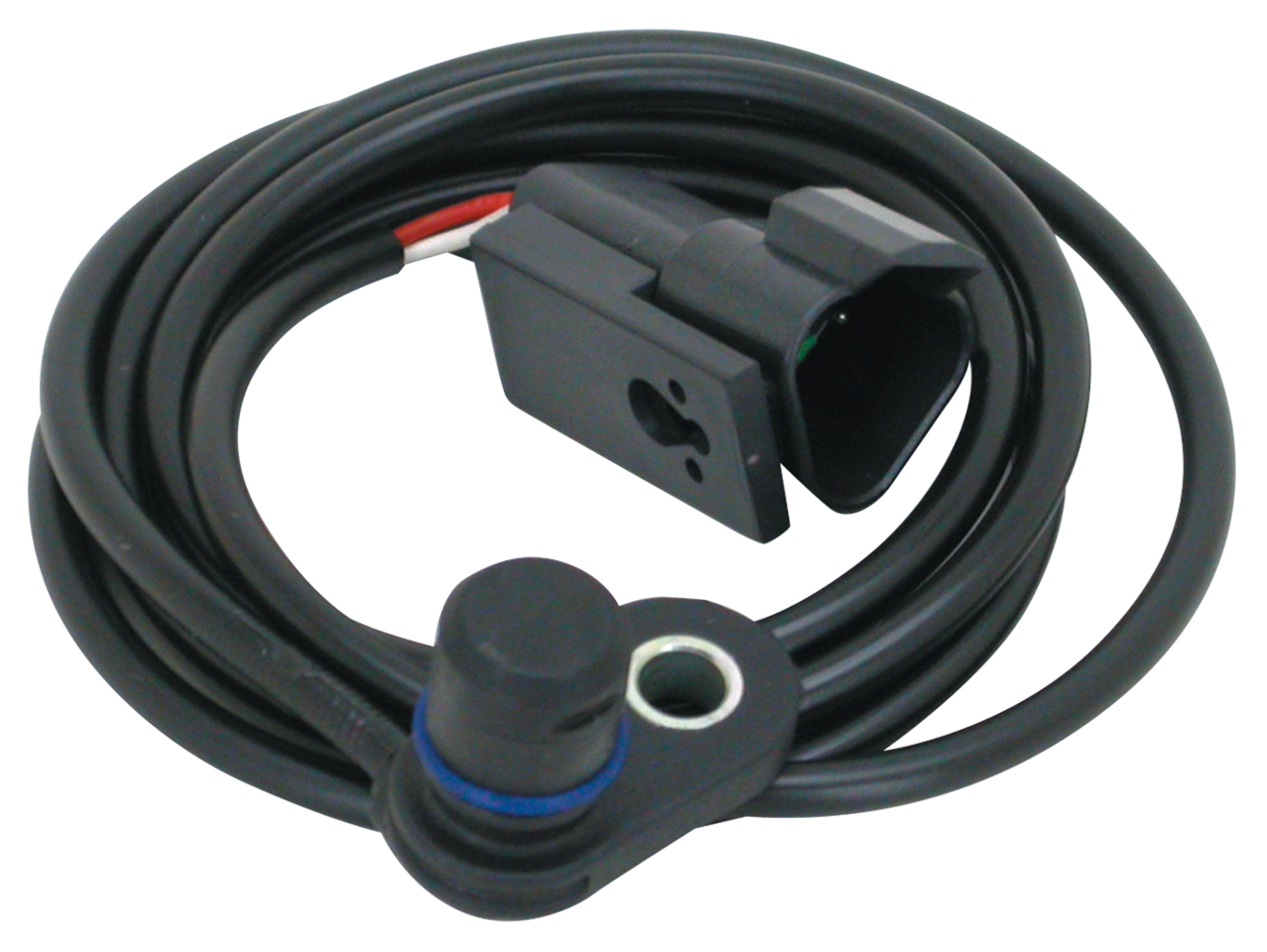 ELECTRONIC SPEED SENSORS - Fits 1996-1999 Softail, Speed sensor, Genuine Zodiac (OEM 74437-96B)

Stock replacement for the transmission mounted speed sensors come pre-wired with installed conectors. | Softail