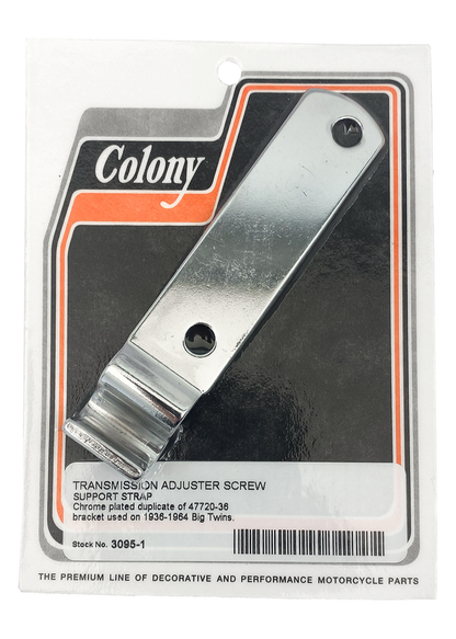 COLONY TRANSMISSION ADJUSTER SCREW SUPPORT STRAP | Big Twin