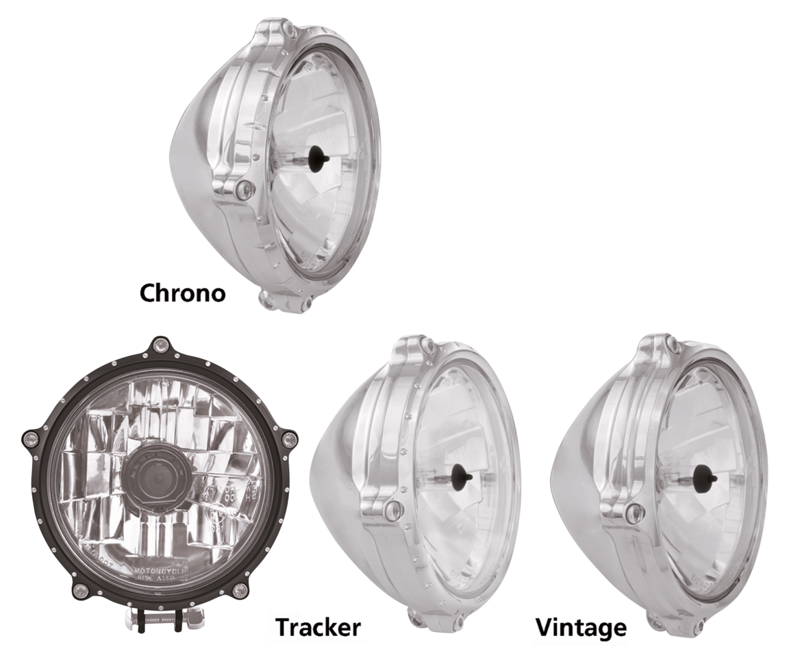 ROLAND SANDS 5 3/4" BOTTOM MOUNT HEADLIGHT