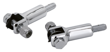 CHROME PASSENGER FOOT PEG SUPPORTS